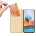 Xiaomi Redmi Note 10 5G Luxury könyvtok - arany