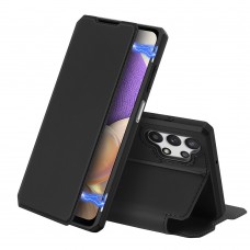 Samsung A32 5G Luxury könyvtok - fekete