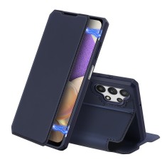 Samsung A32 5G Luxury könyvtok - kék
