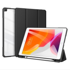 Apple iPad 10.2" (2019/2020/2021) Luxury tablet tok - Fekete