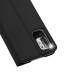 Xiaomi Redmi Note 10 5G Luxury könyvtok - fekete