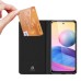 Xiaomi Redmi Note 10 5G Luxury könyvtok - fekete