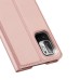 Xiaomi Redmi Note 10 5G Luxury könyvtok - rose gold