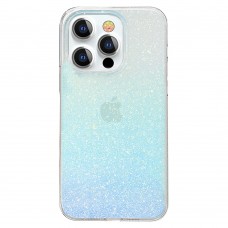  Apple iPhone 13 6.1 Kingxbar Glitter tok - Kék