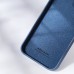 Apple iPhone 13 Nillkin kameravédős szilikon hátlap - kék