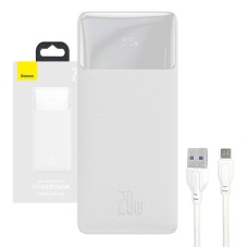 Baseus Bipow Powerbank 20W 30.000mah - Fehér