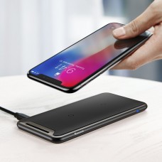 Baseus asztali kitámasztós Wireless Töltő 10W -fekete