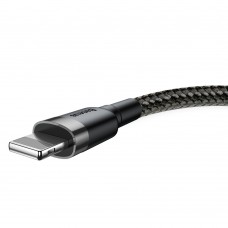 Baseus szövetes lightning kábel 2m - fekete