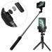 Baseus Tripod Selfie Stick Vezetéknélküli irányítás -Fekete