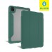 Apple iPad 12.9" Blueo Military Book Cover - Sötétzöld