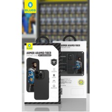 Apple iPhone 14 Pro Max Blueo Ultra Slim Armor Aramid Fiber Hátlap - Fekete