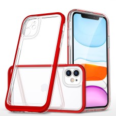 Apple iPhone 11 Metal Frame hátlap - piros
