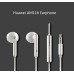 Huawei AM116 gyári 3.5 jack sztereo fülhallgató - metál fehér