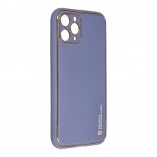 Samsung A72 Lux PU bőr és TPU hátlap - kék