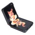 Samsung Z Flip 3 5G Nillkin Leather Case hátlap - fekete