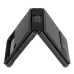 Samsung Z Flip 3 5G Nillkin Leather Case hátlap - fekete