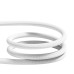 Joyroom USB-C Type-C Flexible adatkábel 1.2m - világosszürke