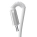 Joyroom USB-C Type-C Flexible adatkábel 1.2m - világosszürke