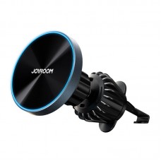 Joyroom Magnetic Pro LED-es töltős autóstartó szellőzőbe 15W - fekete