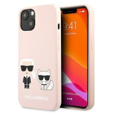 Apple iPhone 13 mini Karl Lagerfeld szilikon hátlap - rózsaszín