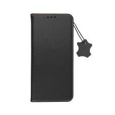 Samsung A23 5G Bőr Könyvtok - fekete