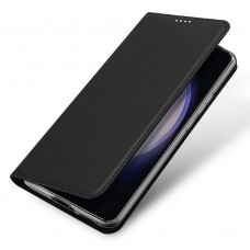 Samsung S23 FE Luxury könyvtok - fekete
