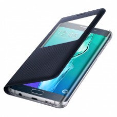 Samsung Galaxy S6 Edge plus s-view cover tok,Kékesfekete