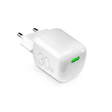 Puro 30W USB-C GaN Mini hálózati töltő adapter - fehér