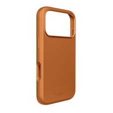 Apple iPhone 17 Pro PURO ICON PRO Magsafe szilikon tok - Narancs