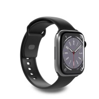  Apple Watch Puro ICON 42/44/45/46/49 mm szíj - Fekete