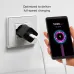 SBS USB-C - Type-C 60W szövetes adatkábel 1,5m - fehér