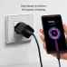 SBS USB-C - Type-C 60W szövetes adatkábel 1,5m - fekete
