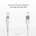 SBS USB-A / Lighting MFI adatkábel 10W 1M - fehér