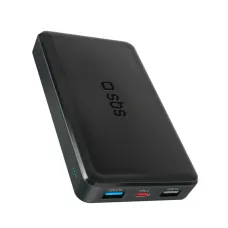 SBS Powerbank 10W 10.000mah USB-C / USB-A 2X - Fekete