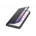 Samsung Galaxy S21 Plus gyári Clear View Cover - fekete