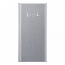 Samsung Galaxy Note 10 Plus gyári LED view cover - ezüst
