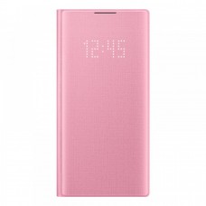 Samsung Galaxy Note 10 gyári LED view cover - pink
