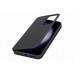 Samsung Galaxy S23 Ultra gyári Clear View Cover - fekete