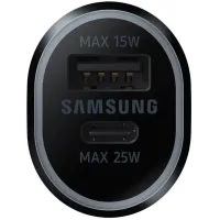 Samsung szivargyújtó töltő 40W 1x USB-A 1x Type-C - fekete