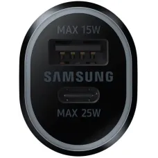 Samsung szivargyújtó töltő 40W 1x USB-A 1x Type-C - fekete
