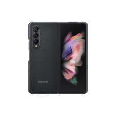 Samsung Galaxy Z Fold 3 gyári aramid állótok - fekete