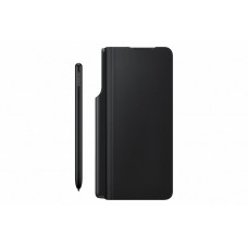 Samsung Galaxy Z Fold 3 gyári flip cover tollal - fekete