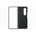 Samsung Galaxy Z Fold 4 gyári bőr flip cover - fekete