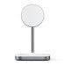 Satechi Aluminium 2in1 Magnetic Wireless asztali Töltőállvány - Fehér