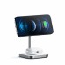 Satechi Aluminium 2in1 Magnetic Wireless asztali Töltőállvány - Fehér