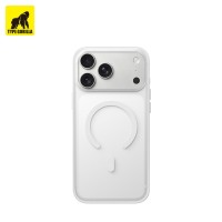 Apple iPhone 17 Pro Max / 18 Pro Max TG  Skin Friendly Drop Magsafe Hátlap - Fehér
