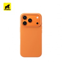 Apple iPhone 17 Pro Max TG Szilikon Magsafe Hátlap - Narancs