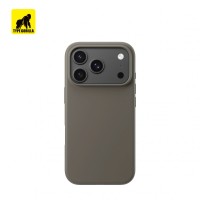 Apple iPhone 17 Pro Max TG Szilikon Magsafe Hátlap - Szürke