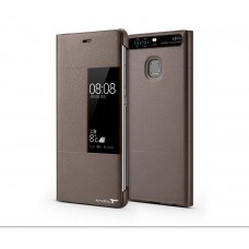 Huawei P9 Plus gyári Smart Cover - Sötétszürke