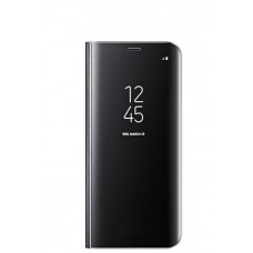 Samsung Galaxy S8 gyári Clear View Standing Cover - fekete